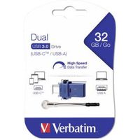 Verbatim Store n Go 32GB Dual Drive USB Stick