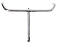 Humpert Stuur omafiets xl grepen 22,2 550 22,2 mm zilver Humpert Stuur omafiets xl grepen 22,2 550 22,2 mm zilver