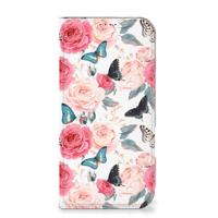 iPhone 16 Pro Max Smart Cover Butterfly Roses
