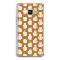 Uilen: Samsung A3 (2017) Transparant Hoesje