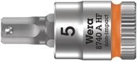 Wera 8740 A HF Zyklop Bit/dop-combinatie met Vasthoudfunctie met 1/4" Aandrijving, 5.0 x 28 mm - 1 stuk(s) - 05003335001