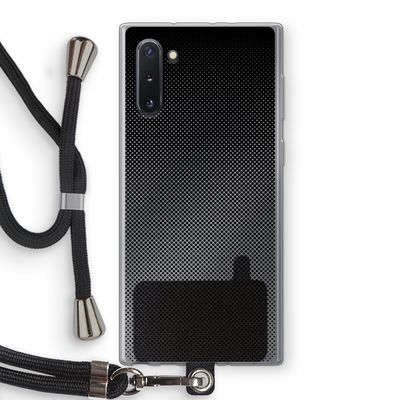 Musketon Halftone: Samsung Galaxy Note 10 Transparant Hoesje met koord