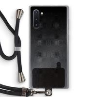 Musketon Halftone: Samsung Galaxy Note 10 Transparant Hoesje met koord