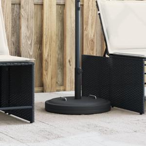VidaXL Parasolvoet met handgrepen voor stok van ø38 / 48 mm 25 kg rond