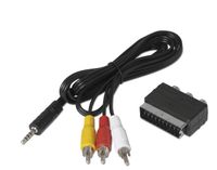 TechniSat 0000/3649 video kabel adapter RCA 3 x RCA Zwart - thumbnail