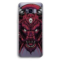 Hell Hound and Serpents: Samsung Galaxy S8 Plus Transparant Hoesje