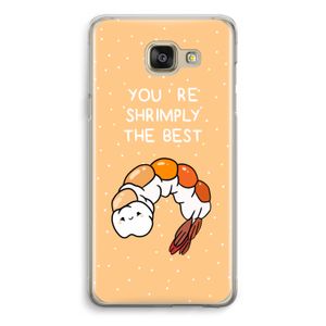 You're Shrimply The Best: Samsung Galaxy A5 (2016) Transparant Hoesje