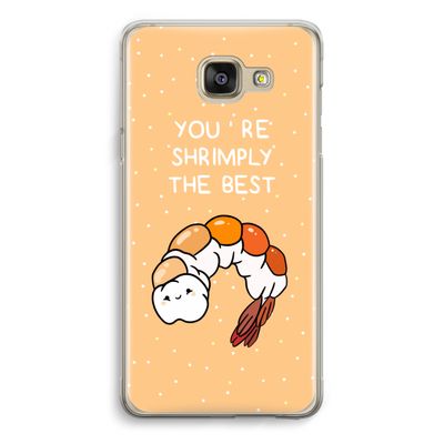 You're Shrimply The Best: Samsung Galaxy A5 (2016) Transparant Hoesje