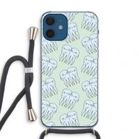 Octopussen: iPhone 12 mini Transparant Hoesje met koord