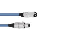 OMNITRONIC XLR cable 3pin 1,5m bu - thumbnail