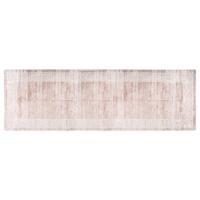 Vloerkleed wasbaar anti-slip 80x300 cm beige - thumbnail