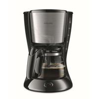 Caffettiera a filtro PHILIPS Daily HD7462 / 20 - Nera e acciaio inox