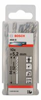Bosch Accessoires Metaalboren HSS-G, Standard 5,2 x 52 x 86 mm 10st - 2608595063