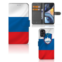 Motorola Moto G22 Bookstyle Case Slovenië