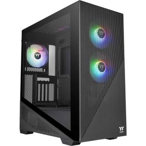 Thermaltake Divider 370 TG ARGB tower behuizing 2x USB-A 3.2 (5 Gbit/s), 1x Audio, Window-kit