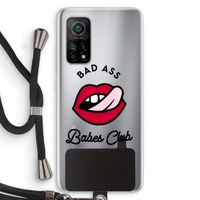 Badass Babes Club: Xiaomi Mi 10T 5G Transparant Hoesje met koord