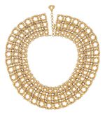 Monet Pre-Owned collier en chaîne à motif géométrique (années 1970) - Or