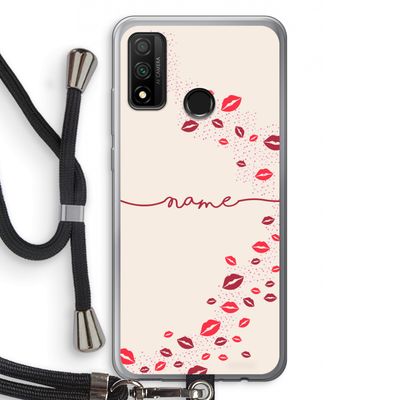 Kusjes: Huawei P Smart (2020) Transparant Hoesje met koord