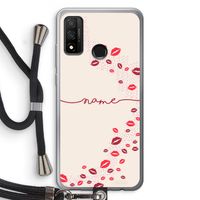 Kusjes: Huawei P Smart (2020) Transparant Hoesje met koord