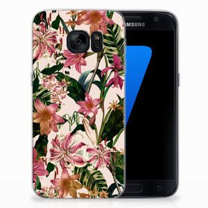 Samsung Galaxy S7 TPU Case Flowers
