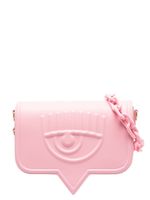 Chiara Ferragni sac porté épaule à logo embossé - Rose - thumbnail