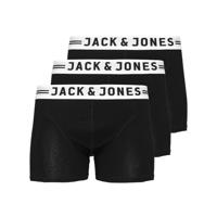 Jack & Jones Junior Jack & Jones Junior Boxershorts Jongens SENSE 3-Pack Zwart - thumbnail