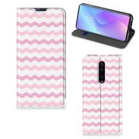 Xiaomi Redmi K20 Pro | Hoesje met Magneet | Waves Roze