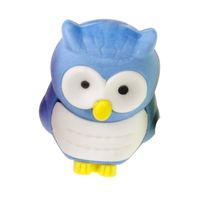 LG-Imports gum uil 3,5 cm rubber blauw