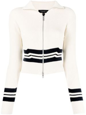 rag & bone pull nervuré à rayures - Tons neutres