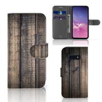 Samsung Galaxy S10e | Book Style Case | Steigerhout