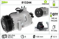 Compressor, airconditioning VALEO, Spanning (Volt)12V, u.a. für Opel, Vauxhall, Chevrolet