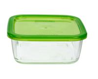 Luminarc keep 'n box vershoudbak - vierkant - glas - 0,72 l