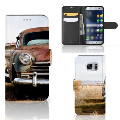 Samsung Galaxy S7 | Telefoonhoesje met foto | Vintage Auto