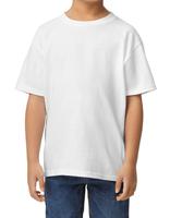 Gildan G65000K Softstyle® Midweight Youth T-Shirt - White - L (140/152)