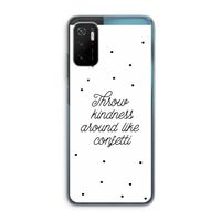 Confetti: Xiaomi Poco M3 Pro 5G Transparant Hoesje