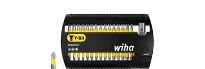 Wiha Bitset XLSelector Y-bit 25 mm Phillips, Pozidriv, TORX® 32-delig 1/4" C6,3 - 41832 - 41832