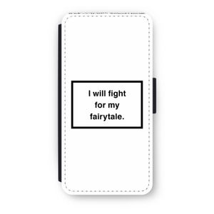 Fight for my fairytale: iPhone 8 Flip Hoesje