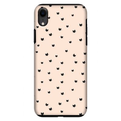 Kleine kattenkopjes: iPhone XR Tough Case