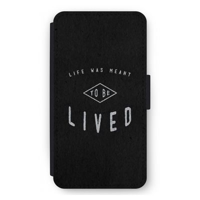 To be lived: iPhone 12 mini Flip Hoesje