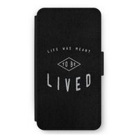 To be lived: iPhone 12 mini Flip Hoesje