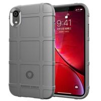 Volledige dekking schokbestendig TPU Case voor iPhone XR (grijs)