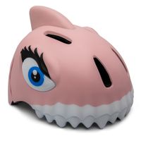 Kinderhelm / Fietshelm Roze Haai / Pink Shark Small 49-55 cm
