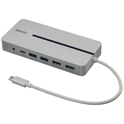 LINDY 43360 USB-C dockingstation Geschikt voor merk (dockingstation): Universeel