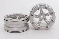 Metsafil Beadlock Wheels PT-Safari Zilver / Zilver 1.9 (2st)