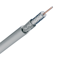 Coax kabel Hirschmann Koka799 coax kabel 75ohm wit (1 meter) Coax kabel Hirschmann Koka799 coax kabel 75ohm wit (1 meter)