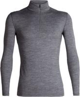 Icebreaker 200 Oasis LSS Dames Shirt Gritstone Hthr-013 S