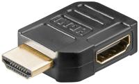 Goobay 51724 tussenstuk voor kabels HDMI Zwart - thumbnail