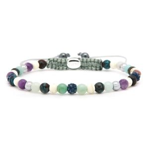 Karma Armband Spiral Moscow Blue Crystal