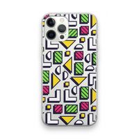 8-bit N°4: iPhone 12 Pro Max Transparant Hoesje