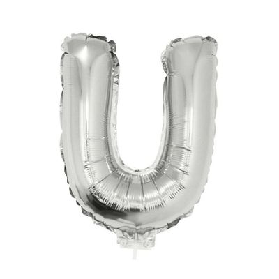 Opblaas letter ballons op stokje